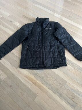 Columbia Black Quilted Insulated Jacket